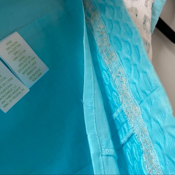 EUC Lilly Pulitzer serene blue Vandalia shift - Picture 13 of 15